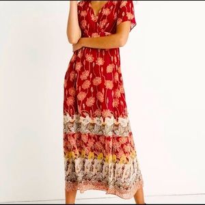 Madewell Red Maxi Dress - Wedding Guest